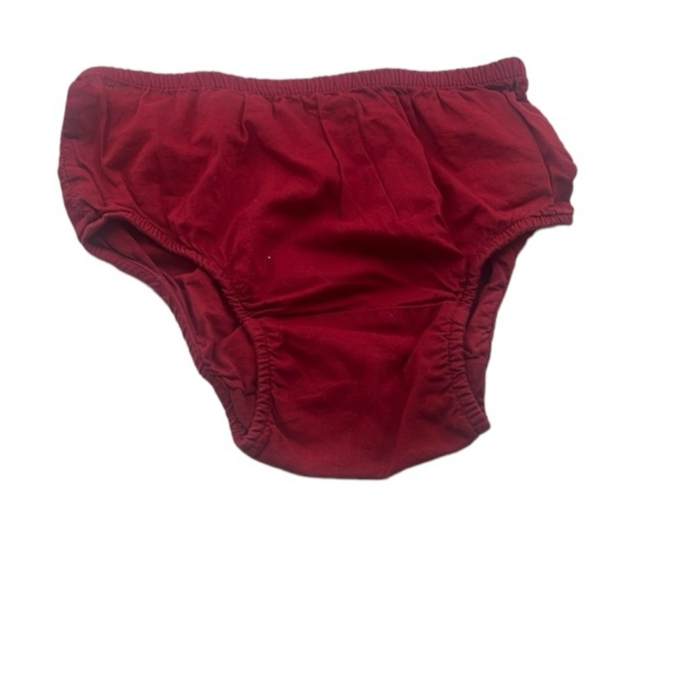 red Diaper cover size 18-24 months